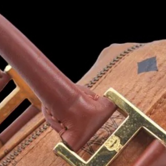 MCM Visetos Leather Vintage Boston Satchel 👜 - Picture 6 of 10